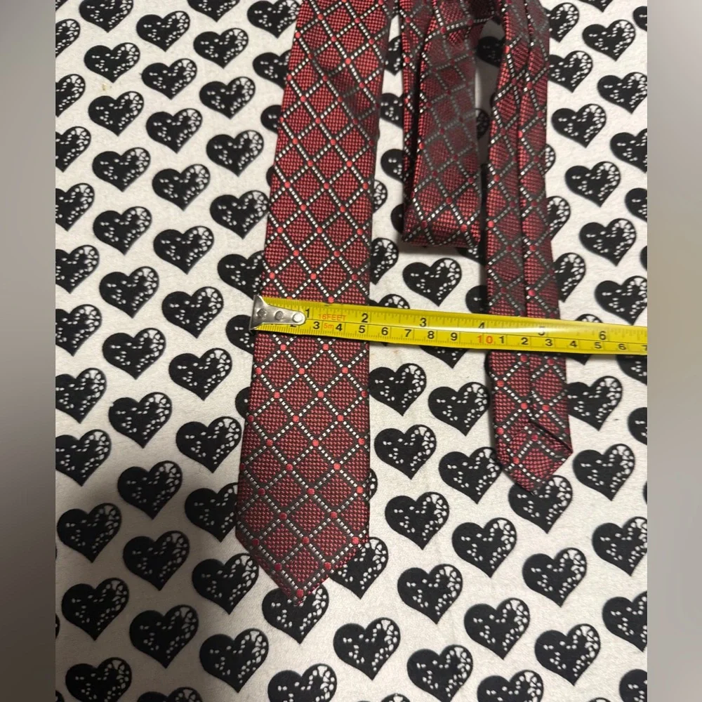 Botti Cravatte Red and Black Tie in excellent condition